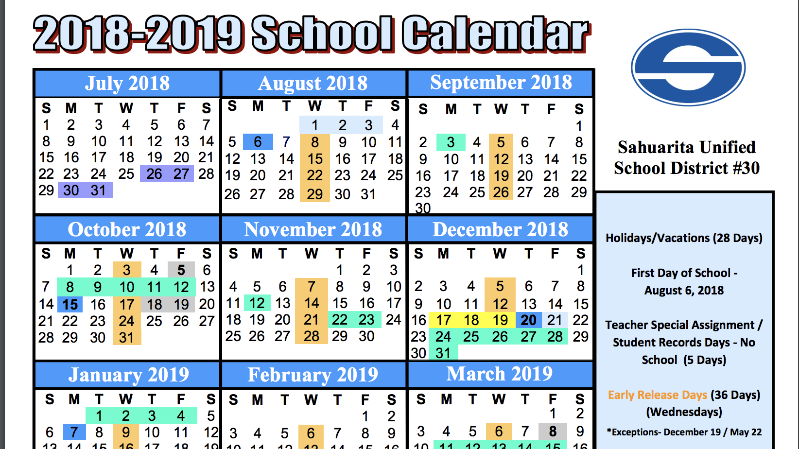 Sahuarita Unified School District Focus Areas Wrightson Ridge School