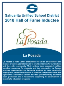 La Posada Hall of Fame Poster