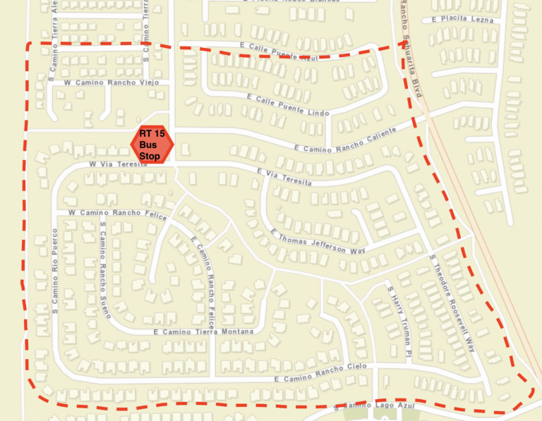 Sahuarita Unified School District Cves Rt15 Bus Maps