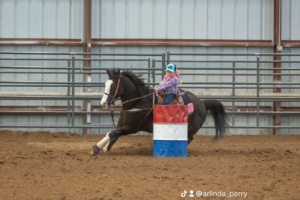 SDPA student who participated at Tucson's Rodeo.