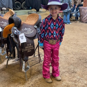 SDPA Student participating at Tucson's Rodeo.